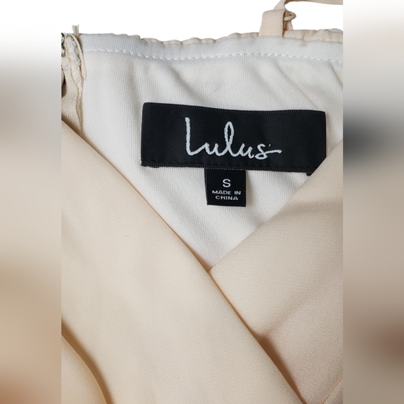 COPY - NWOT Lulus Call For Me Gardenia Faux Wrap Jumpsuit - Picture 7 of 10